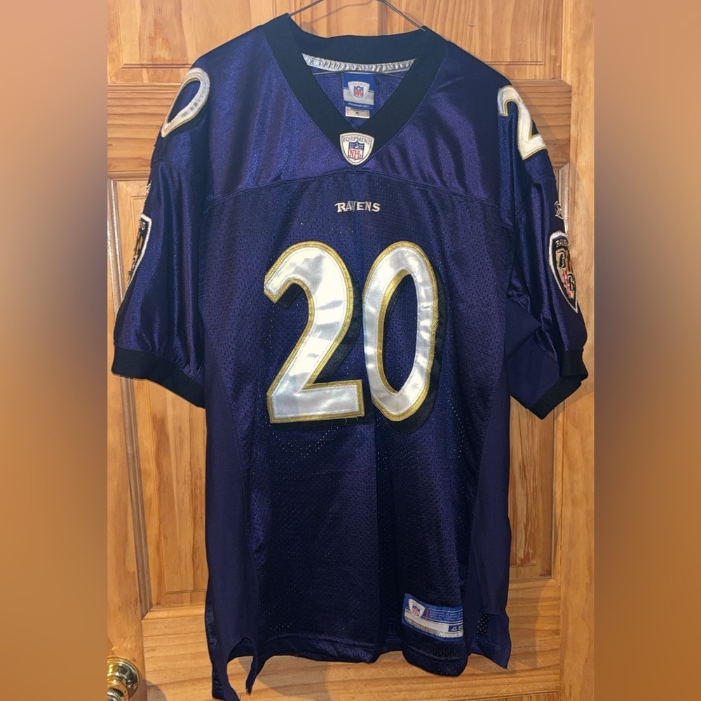 Official NFL Stitched Baltimore Ravens Ed Reed Jersey. - Picture 2 of 8